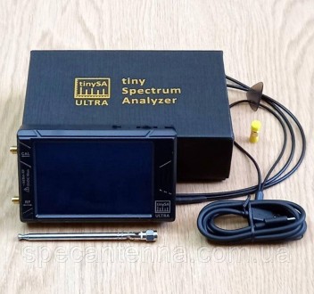 Аналізатор спектру частот TinySA ULTRA 4" 6GHz у комплекті з аксесуарами.У компл. . фото 3