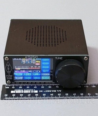 Стерео радиоприемник ATS25х1 FM LW (MW SW) SSB, 2,4" сенсорный ЖК-дисплей, антен. . фото 3