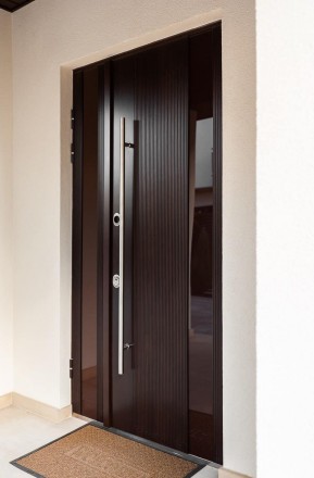 Металеві фасадні двері виробництва компанії «Маркостиль», які за при. . фото 7