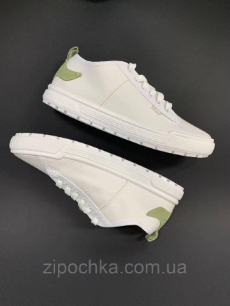 Жіночі кросівки LORETA білі/авокадо
Розмірний ряд: 36-41
Верх взуття: 100% бавов. . фото 8