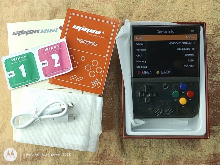 Продам новую портативную, ретро-игровую приставку Miyoo Mini Plus. Комплект на ф. . фото 2