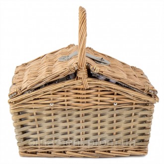 
Плетений кошик для пікніка — ідеальний подарунок для справжніх естетів, шанувал. . фото 4