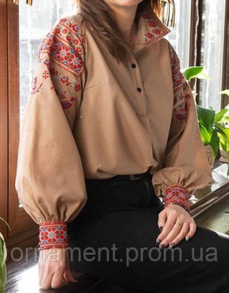 Вишиванка жіноча — патріотична українська сорочка, виготовлена з натурального ль. . фото 9
