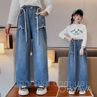 Кюлоти стильні джинси:
24: довжина 70 см , півобхват бедер 36 см
25: 72/37 см
26. . фото 1