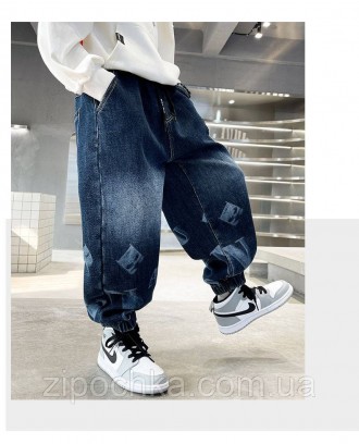 Круті стильні джинси унісекс 130-170 см
заміри на фото
На резинках, що робить їх. . фото 6