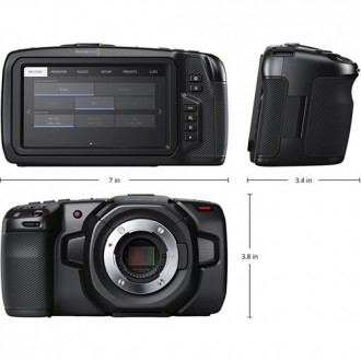 Камера Blackmagic Design Pocket Cinema Camera 4K (CINECAMPOCHDMFT4K)
Компакная в. . фото 4