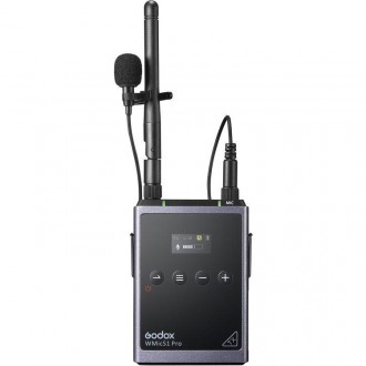 Мікрофонна система Godox ,WMicS1 Pro Kit 2, Two-Person. Camera-Mount, Wireless, . . фото 3