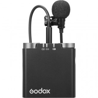 Микрофонная система Godox Virso S M2 2-Person Wireless Microphone System для кам. . фото 9