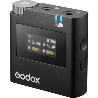 Мікрофонна система Godox Virso M2 2-Person Wireless Microphone System для камер . . фото 4