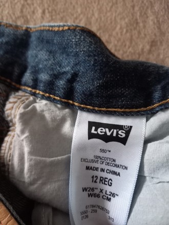 Продам підліткові джинси Levi's б/у в доволі хорошому стані (8-10 років).
. . фото 7