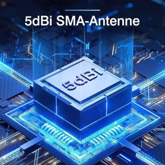 Мережевий адаптер Wi-Fi, адаптер для ПК, адаптер WLAN ElecMoga USB 3.0, 1300 Мбіт/с, ПК, 2,4 ГГц/5,8 ГГц,. . фото 6 Мережевий адаптер Wi-Fi, адаптер для ПК, адаптер WLAN ElecMoga USB 3.0, 1300 Мбі. . фото 6