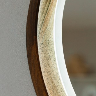 Lunar – эксклюзивное зеркало ручной работы от украинского бренда Luxury Wood. Он. . фото 6