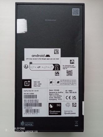 Новый смарфон OnePlus Nord CE 2 Lite 5G 6/128GB (Black Dusk). Коробка открывалас. . фото 6