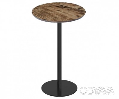 Круглий стіл, стільниця діаметр 60 см, малюнок на двох сторонах, товщина стільни. . фото 1