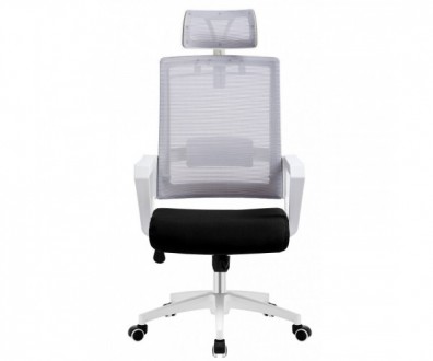 Сучасне офісне крісло, поліпропіленовий каркас білого кольору, механізм з можлив. . фото 3