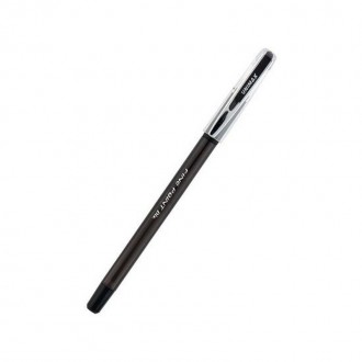 Ручка кулькова Unimax Fine Point Dlx 0,7мм чорна корпус чорний. . фото 3