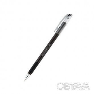Ручка кулькова Unimax Fine Point Dlx 0,7мм чорна корпус чорний. . фото 1