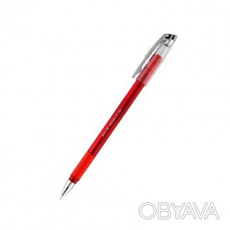 Ручка кулькова Unimax Fine Point Dlx 0,7мм червона корпус червоний. . фото 1