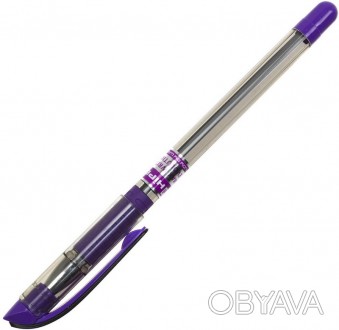 Ручка масляна Hiper Max Writer Evolution 2500м 0,7мм фіолетова. . фото 1