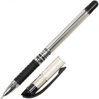 Ручка масляна Hiper Max Writer Evolution 2500м 0,7мм чорна. . фото 3