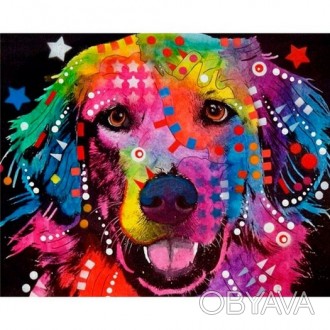 Алмазная мозаика 40*50см Радужная собака Santi на подрамнике 954173
 
Набор для . . фото 1