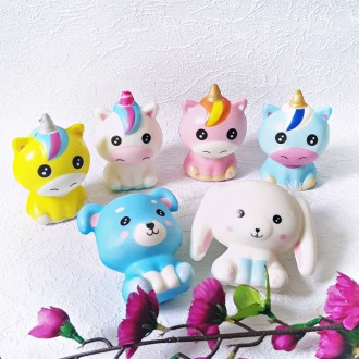 Сквіш подарунковий Звірятки 9см арт.13880. Одеса. фото 1