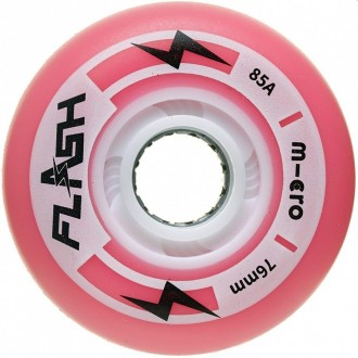 Micro Flash – комплект светящихся колёс диаметром 80 мм для роликов. Повышают бе. . фото 4