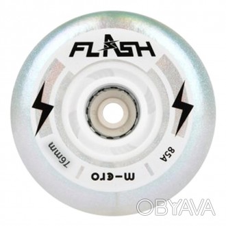 Micro Flash – комплект светящихся колёс диаметром 80 мм для роликов. Повышают бе. . фото 1