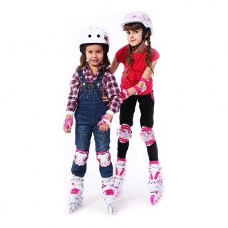 Tempish Pix - детский спортивный шлем для езды на роликах, скейтах и велосипедах. . фото 5