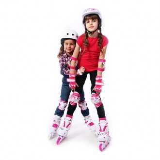 Tempish Pix - детский спортивный шлем для езды на роликах, скейтах и велосипедах. . фото 10