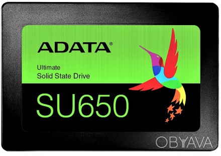 
Твердотельный накопитель SSD 240GB SATA III TLC 3D NAND 2.5" ADATA Ultimate SU6. . фото 1