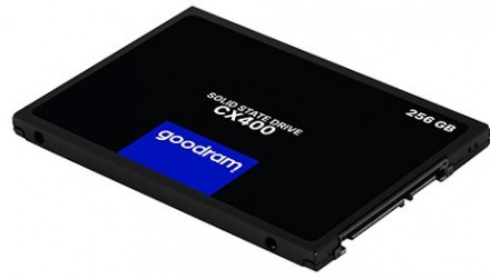 
Твердотельный накопитель SSD 256GB SATA III 3D TLC 2.5" GOODRAM CX400 SSDPR-CX4. . фото 3