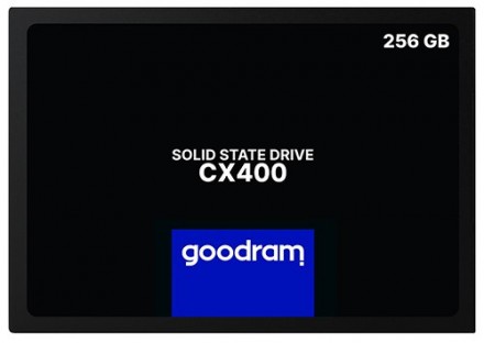 
Твердотельный накопитель SSD 256GB SATA III 3D TLC 2.5" GOODRAM CX400 SSDPR-CX4. . фото 2