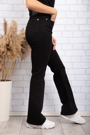 
Оригинальные женские джинсы, производство Турция. Крой клеш, длина полная. Поса. . фото 3