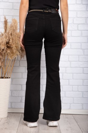 
Оригинальные женские джинсы, производство Турция. Крой клеш, длина полная. Поса. . фото 5