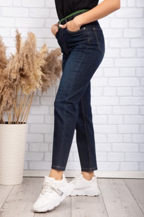 
Классические женские джинсы, производство Турция. Крой зауженный, длина 7/8. По. . фото 3