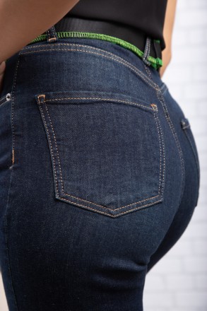 
Классические женские джинсы, производство Турция. Крой зауженный, длина 7/8. По. . фото 7