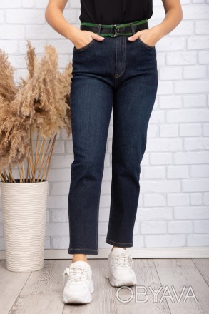 
Классические женские джинсы, производство Турция. Крой зауженный, длина 7/8. По. . фото 1