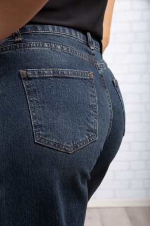 
Стильные женские джинсы, производство Турция. Крой свободный, длина полная. Пос. . фото 6