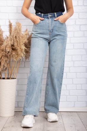 
Стильные женские джинсы, производство Китай. Крой свободный, длина полная. Поса. . фото 2