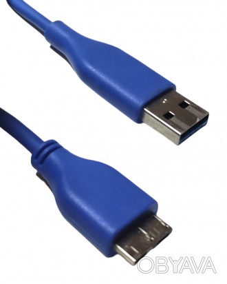 Кабель для внешних накопителей USB 3.0 AM (Type-A) to Micro USB 3.0 BM (Type-B) . . фото 1