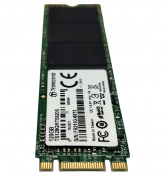 
Твердотельный накопитель SSD 120GB SATA III 3D TLC M.2 2280 Transcend MTS820 TS. . фото 4