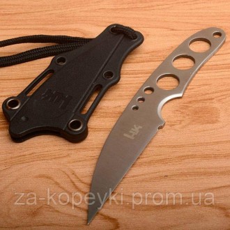 Мини-тактический нож на шею HK10 с фиксированным лезвием и ножнами из кайдекса
Х. . фото 2
