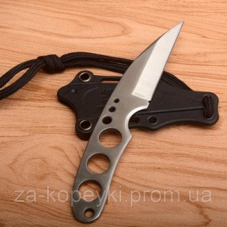 Мини-тактический нож на шею HK10 с фиксированным лезвием и ножнами из кайдекса
Х. . фото 9