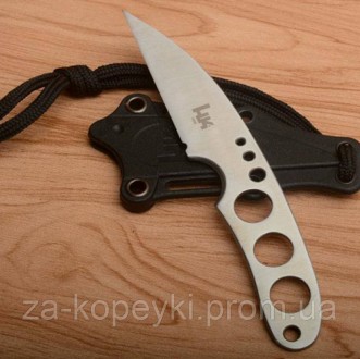 Мини-тактический нож на шею HK10 с фиксированным лезвием и ножнами из кайдекса
Х. . фото 3