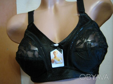 Бюстгальтер Talla для женщин со средним размером груди, черного цвета, однотонны. . фото 1