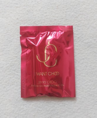 Продам новую женскую парфюмированную воду Jimmy Choo I Want Choo (пробник 2 мл).. . фото 2