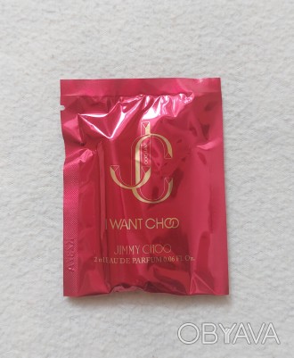 Продам новую женскую парфюмированную воду Jimmy Choo I Want Choo (пробник 2 мл).. . фото 1