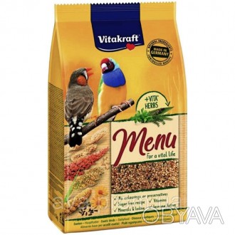 Vitakraft Exotis Menu - вітамінний корм для екзотичних птахів. Повнораціонний ко. . фото 1