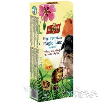 Vitapol High Premium Magic Line Smakers - лимонні флакони для гризунів і кроликі. . фото 1